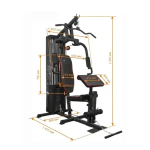MINI GYM MDK-107-2 REAL FITNESS - Imagen 2