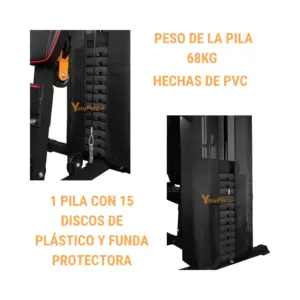 MINI GYM MDK-107-2 REAL FITNESS - Imagen 6