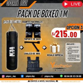 PACK DE BOX 1 M - OPCIÓN 3