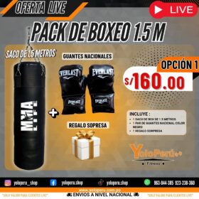 PACK DE BOX 1.5 M - OPCIÓN 1