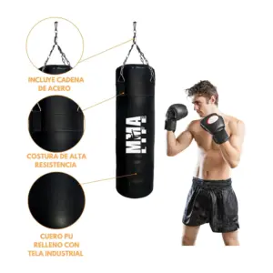 SACO DE BOX 1.0M RELLENO C/N CADENA - Imagen 3