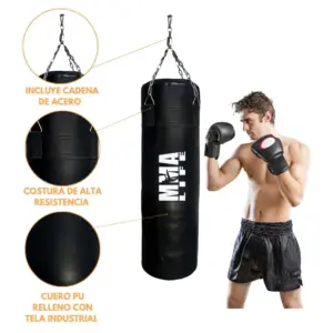 SACO DE BOX 1.5M RELLENO C/N CADENA - Imagen 3