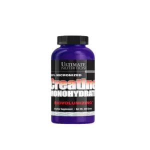 CREATINA MONOHYDRATE 100% MICRONIZED ULTIMATE NUTRITION 300GR