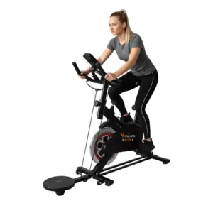 BICICLETA SPINNING DE 8kg + DISCO TWIST Y LIGAS - Imagen 4