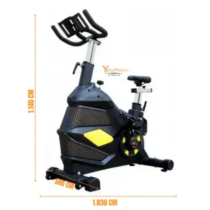 BICICLETA SPINNING TRANSFORMERS NEGRO - Imagen 3