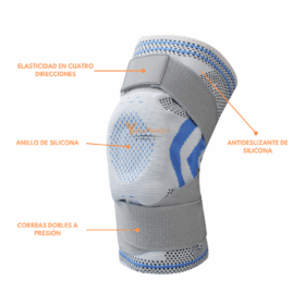 Alternative view of RODILLERA  CON AJUSTE VELCRO