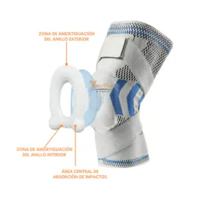 RODILLERA  CON AJUSTE VELCRO - Imagen 3
