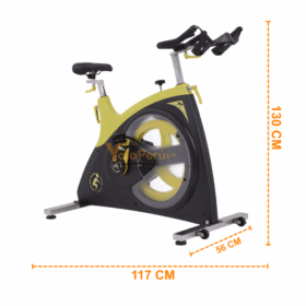 Alternative view of BICICLETA SPINNING DE 20KG FRENO MAGNETICO MODELO CICLISMO