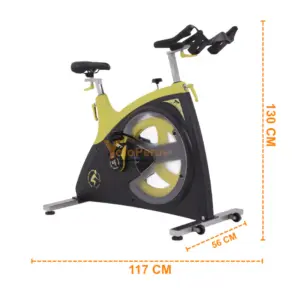 BICICLETA SPINNING DE 20KG FRENO MAGNETICO MODELO CICLISMO - Imagen 2