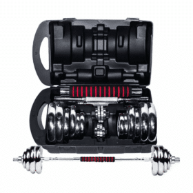 MALETIN DE MANCUERNAS 20KG CON ADAPTADOR