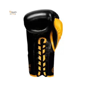 GUANTES DE BOX PRO FIGHT UPPERCUT CON TRENZAS 14OZ CUERO NATURAL (4600-2) - Imagen 3