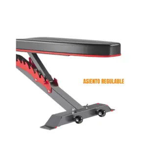 BANCA DDS IMPORTADA ROJA CON AGARRE BICEPS - Imagen 3