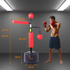 SACO CON PEDESTAL DE BOXEO MULTIFUNCIONAL - Imagen 2