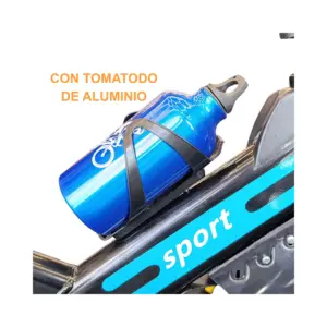 BICICLETA SPINNING DE 12KG AZUL HOME CON ACCESORIOS - Imagen 3