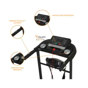 TROTADORA ELECTRICA 2HP CON MASAJEADOR TF - Imagen 3
