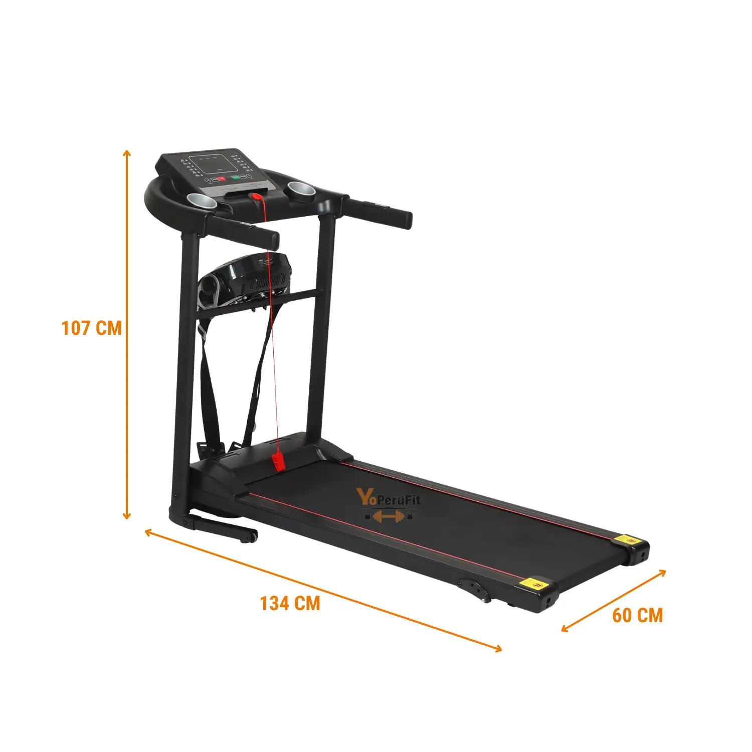 TROTADORA ELECTRICA 2HP CON MASAJEADOR TF - Imagen 2