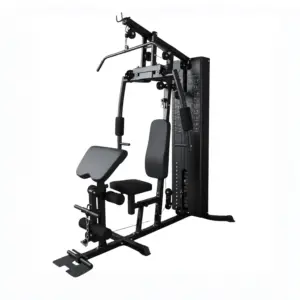 MINI GYM 75KG NEGRO TF (ASIENTO Y ESPALDAR REGULABLE)
