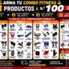 Combo Fitness 3 Productos por S/100 | Accesorios para Gimnasio en Casa