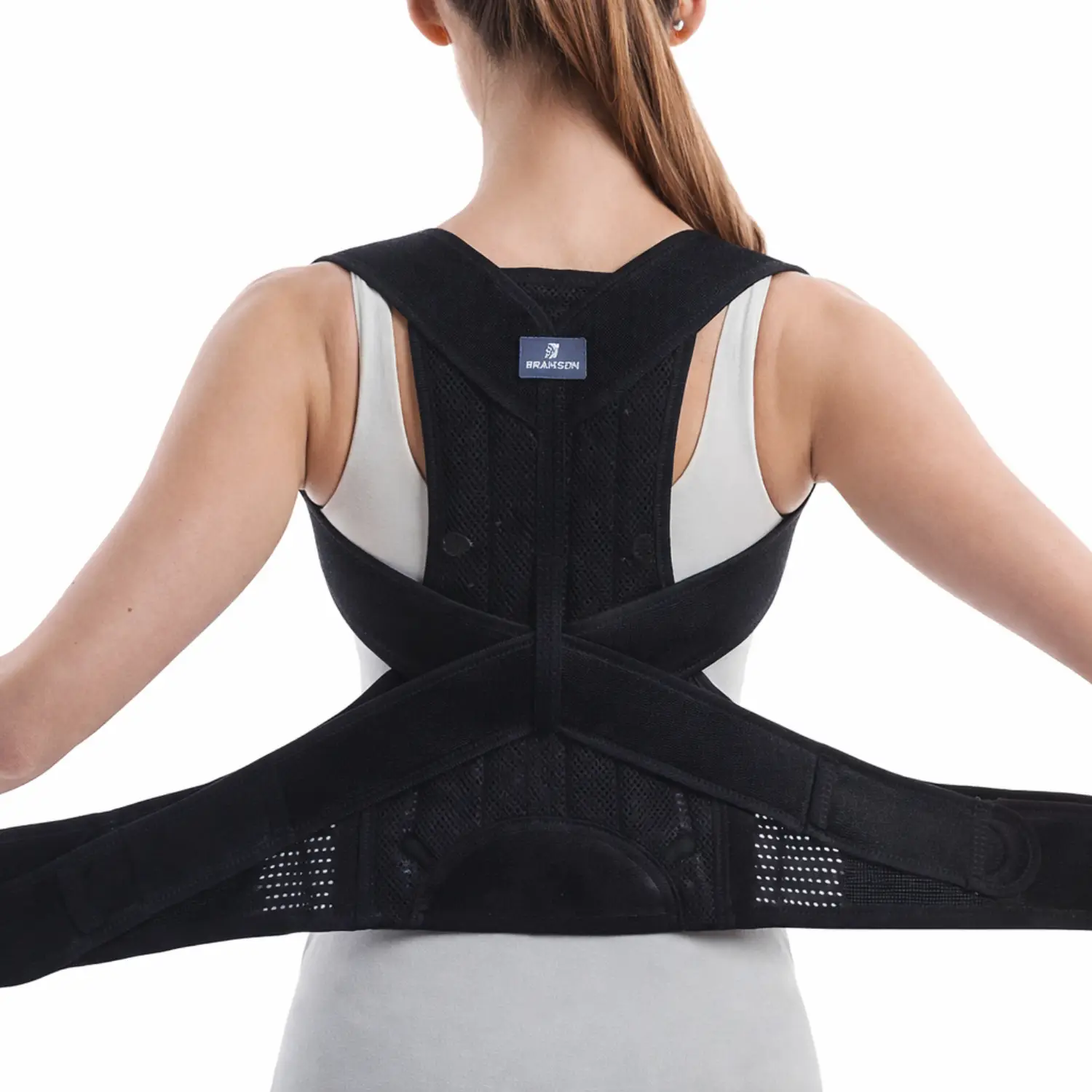 CORRECTOR DE POSTURA CON FAJA VELCRO