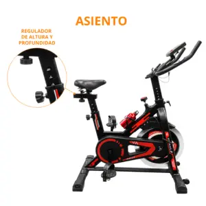 BICICLETA SPINNING DE 10 KG MODELO RF - Imagen 4