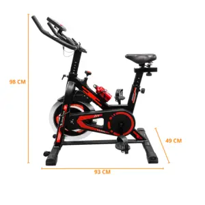 Alternative view of BICICLETA SPINNING DE 10 KG MODELO RF
