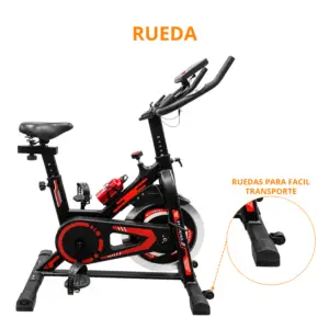 BICICLETA SPINNING DE 10 KG MODELO RF - Imagen 5