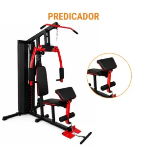 Alternative view of MINI GYM MHG6010A COLOR ROJO (72 KILOS) RF
