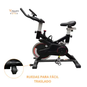 BICICLETA SPINNING DE 15KG MDK RF 780 - Imagen 6