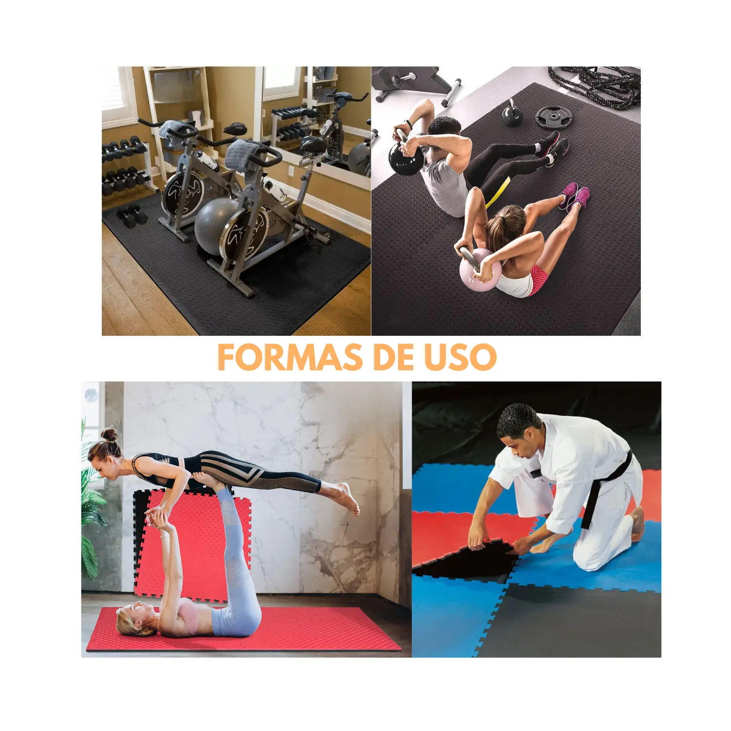 PISO TATAMI GOMA EVA 100x100x2.5CM - Imagen 11