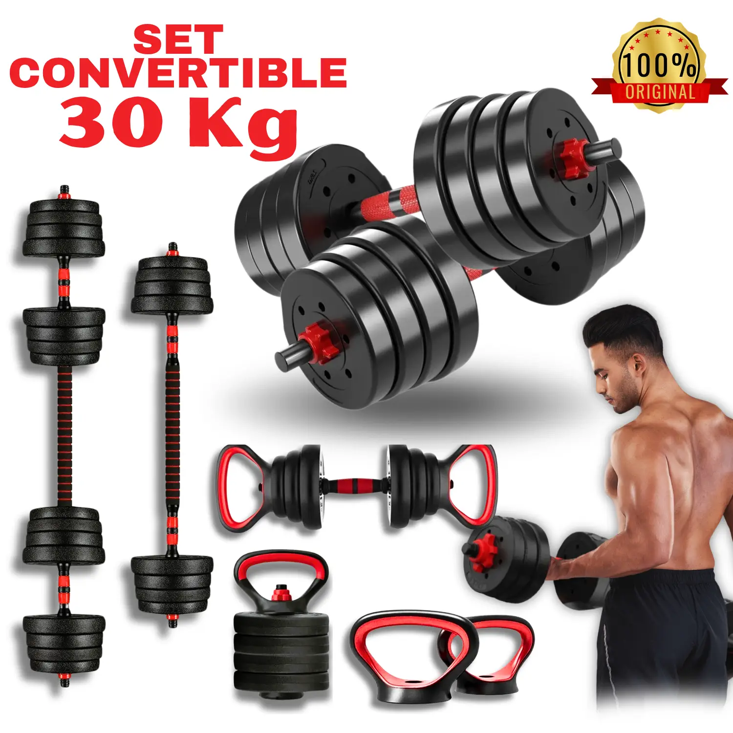 SET CONVERTIBLE 30KG
