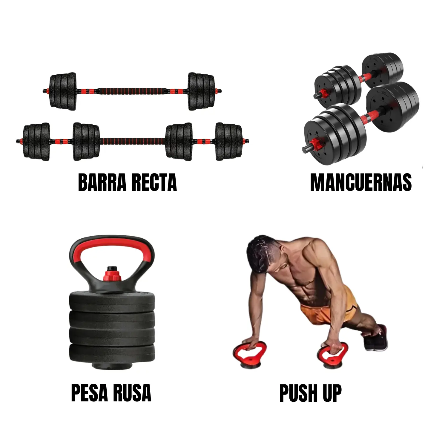 SET CONVERTIBLE 30KG - Imagen 3