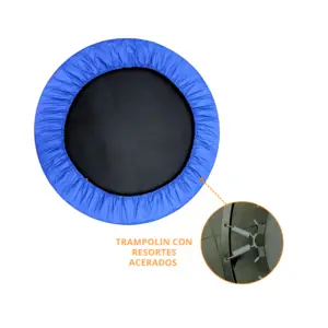 TRAMPOLIN CON RESORTE MAX SPORT - Imagen 4