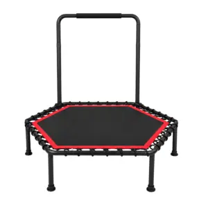 TRAMPOLIN HEXAGONAL CON SOPORTE BF