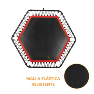 TRAMPOLIN HEXAGONAL CON SOPORTE BF - Imagen 4