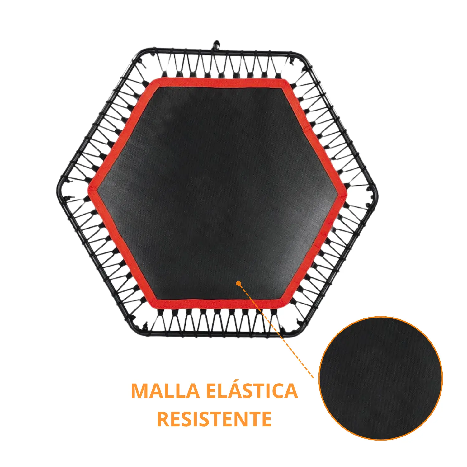 TRAMPOLIN HEXAGONAL CON SOPORTE BF - Imagen 4