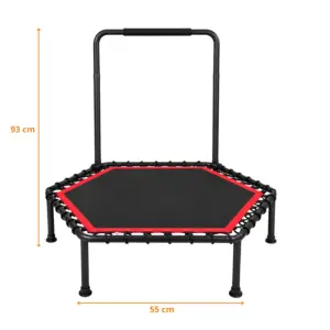 TRAMPOLIN HEXAGONAL CON SOPORTE BF - Imagen 2