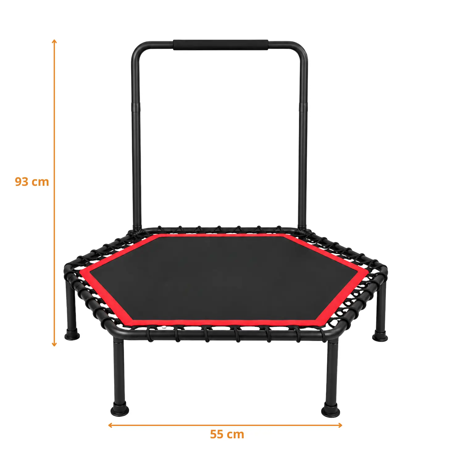TRAMPOLIN HEXAGONAL CON SOPORTE BF - Imagen 2