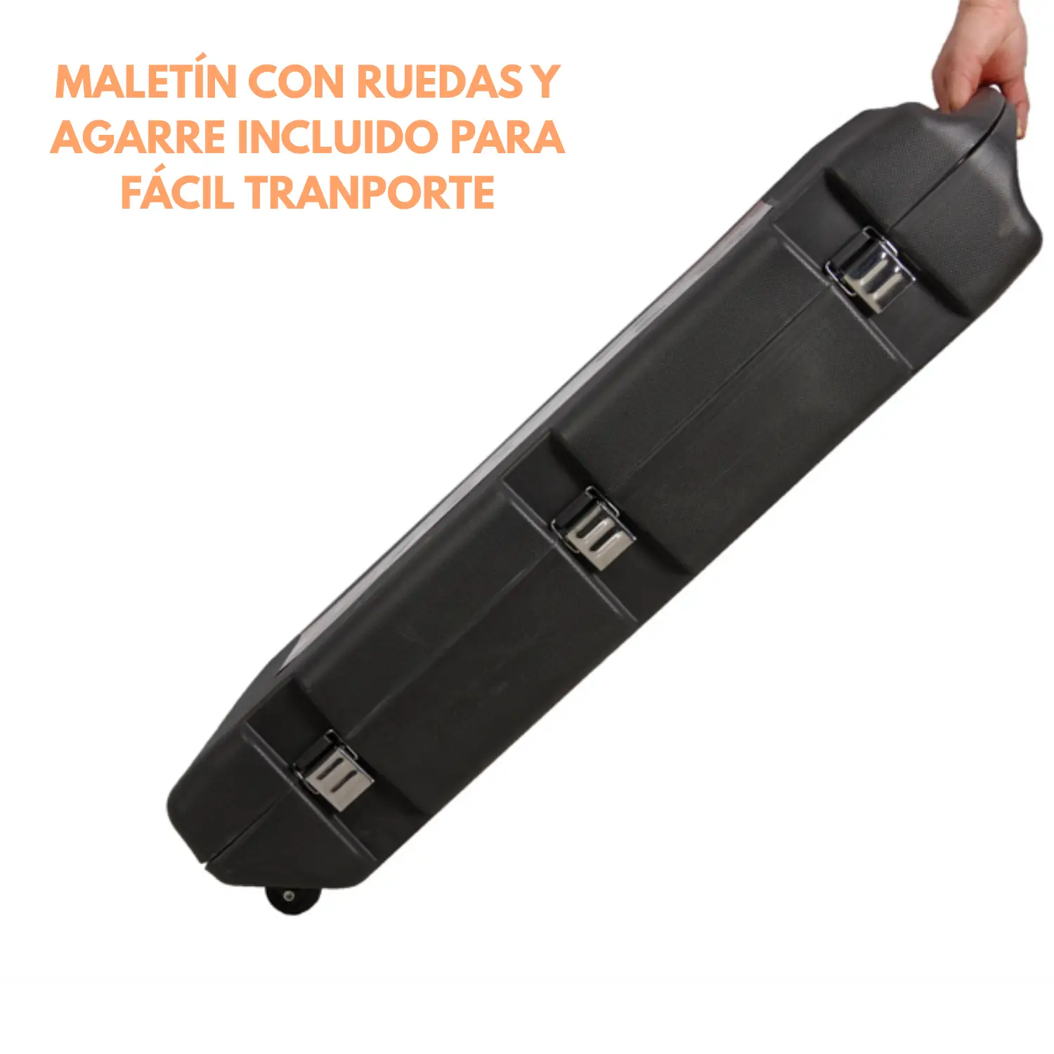 MALETIN DE MANCUERNAS 58KG CON ADAPTADOR Y ACCESORIOS - Imagen 5