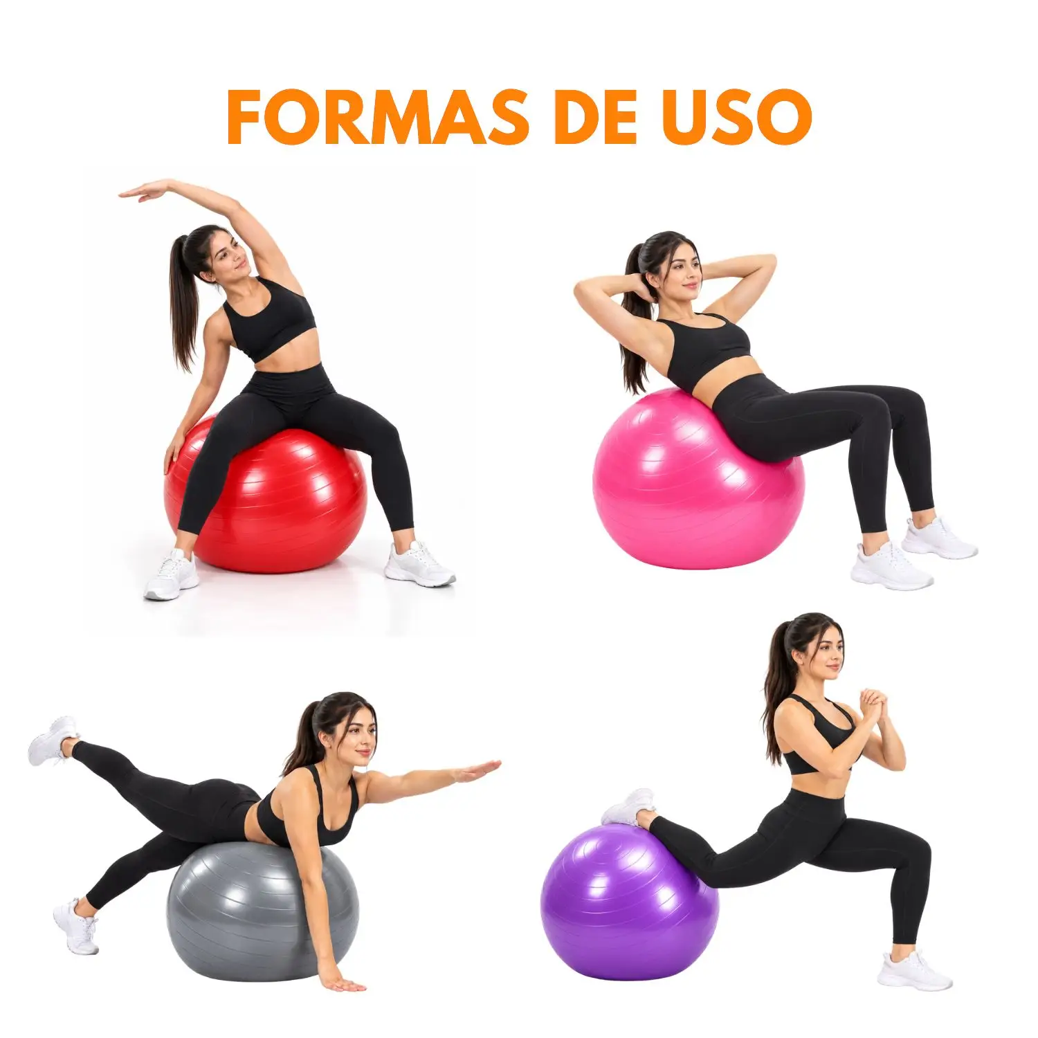 PELOTA DE YOGA 75CM - Imagen 3