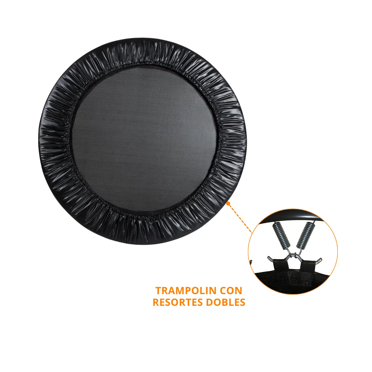 TRAMPOLIN CIRCULAR CON RESORTE HOLGUIN - Imagen 5