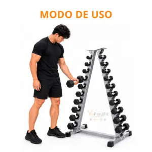 RACK DE MANCUERNAS TRIANGULAR IMPORTADO - Imagen 7